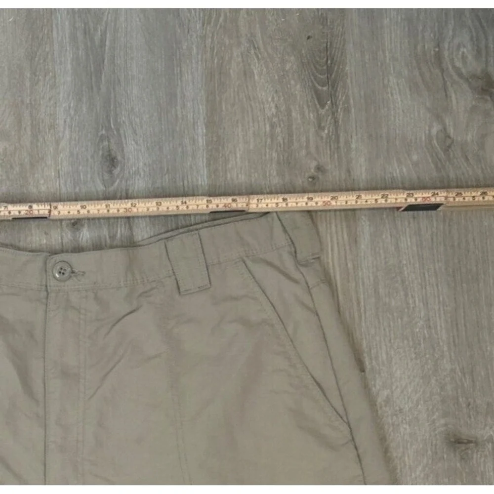 Wrangler Mens Size 40 Tan Outdoor‎ Nylon Cargo Shorts Quick Dry Hiking Utility
